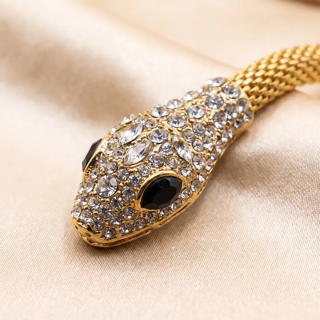 Collar serpiente dorado, Dorado, foto 4